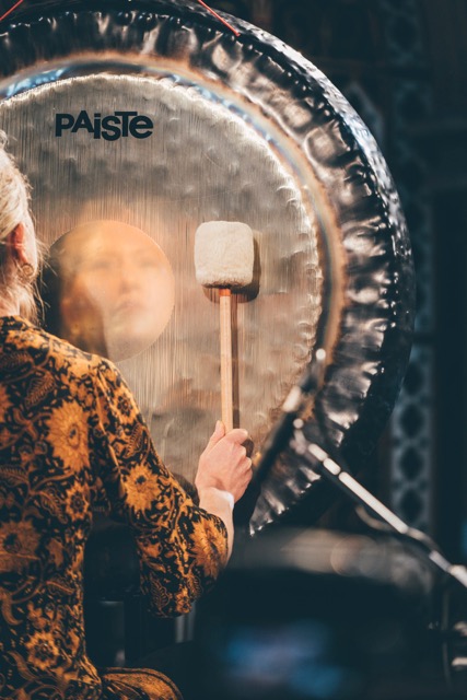 Wind down for the weekend with a live online gong bath