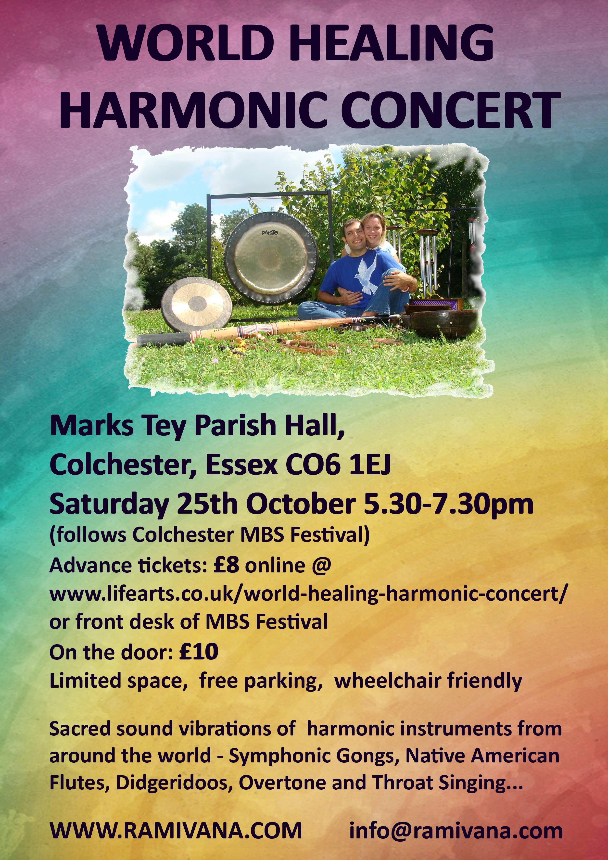SUFFOLK - WORLD HEALING HARMONIC CONCERT