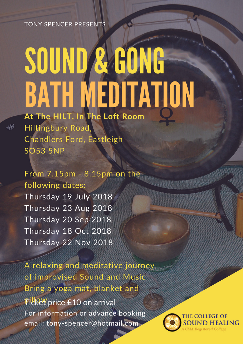 Sound & Gong Bath Meditation