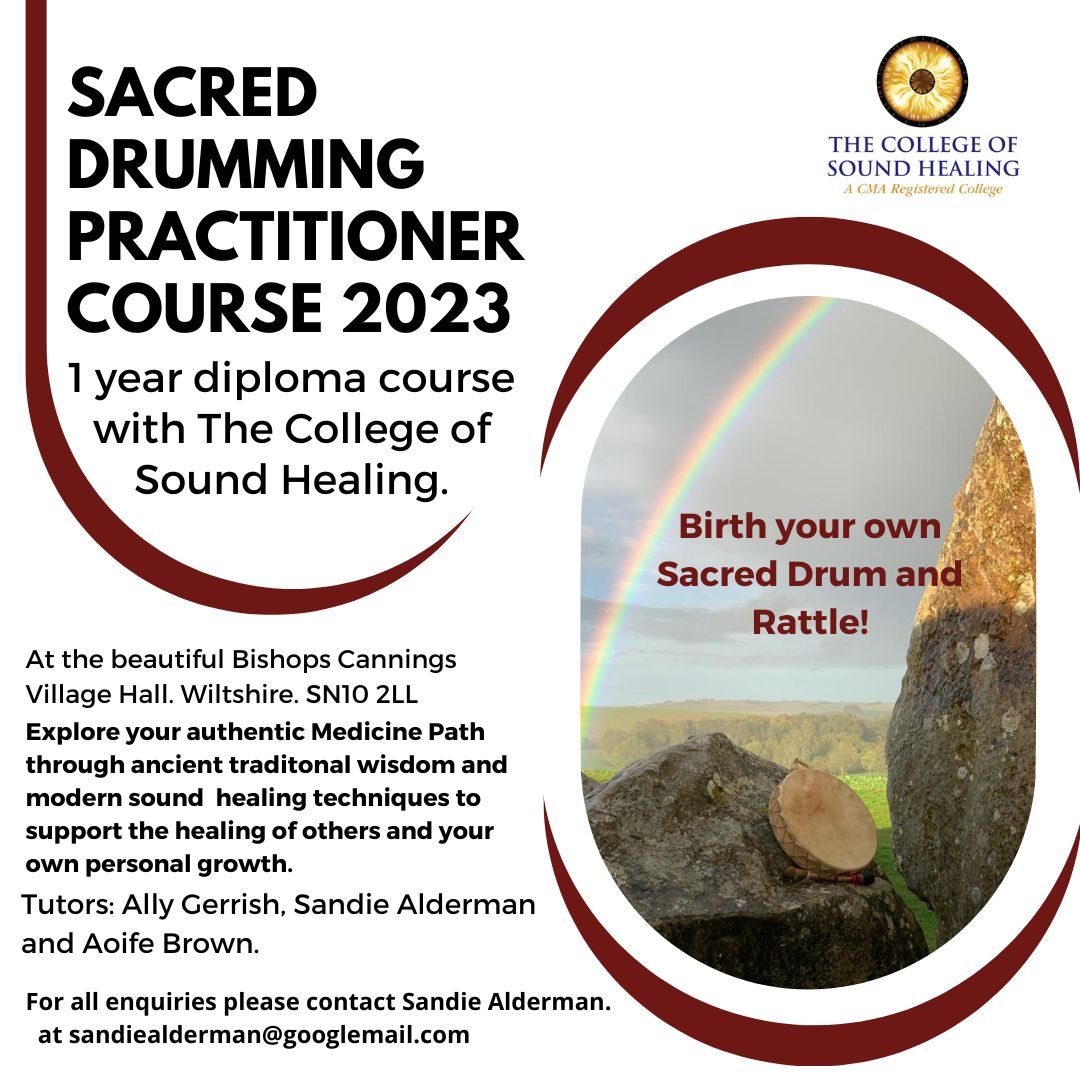 WILTSHIRE - The Sacred Drumming Practitioner Training Diploma Course with The Co