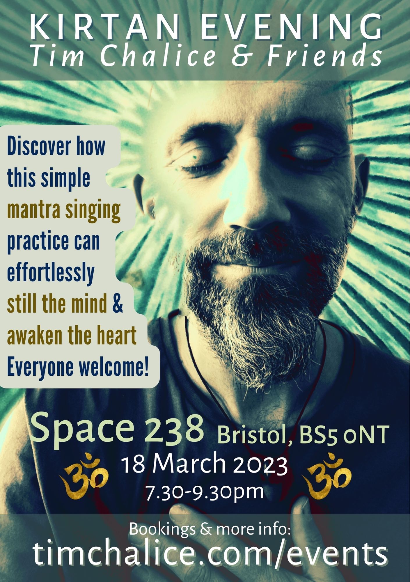 BRISTOL - Kirtan with Tim Chalice & Friends
