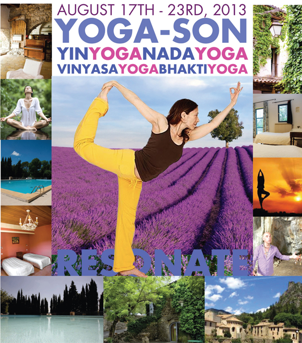 SOUTH OF FRANCE  - SOUND HEALING & RESTORATIVE YOGA IN THE SOUTH OF FRANCE
