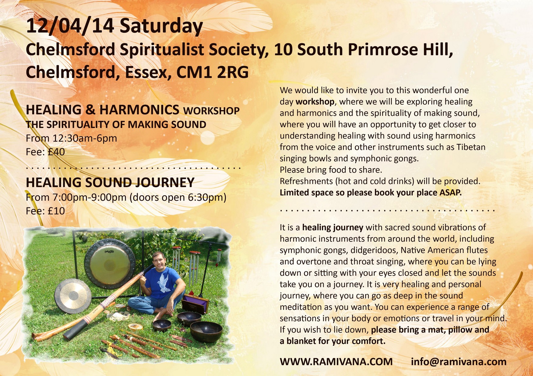 ESSEX - HEALING SOUND JOURNEY BY RAMI SHAAFI