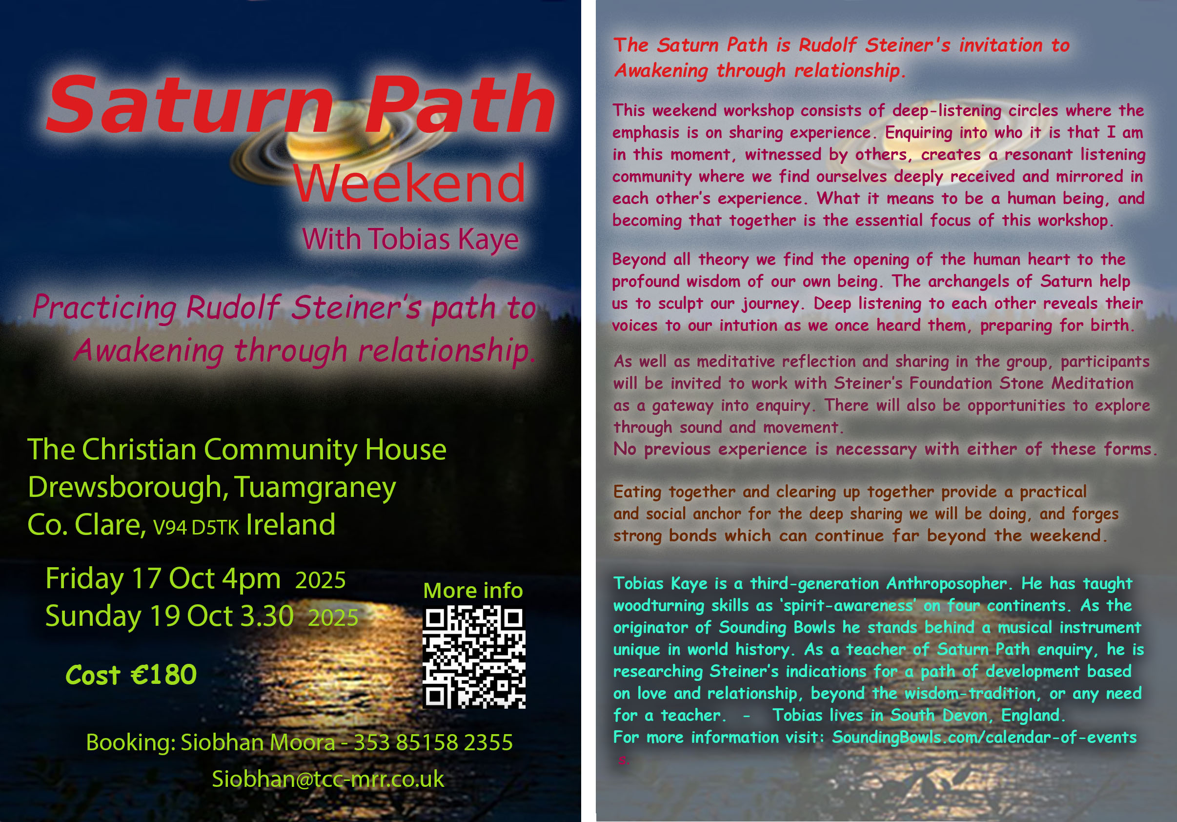 SOUTHERN IRELAND - Saturn Path Weekend