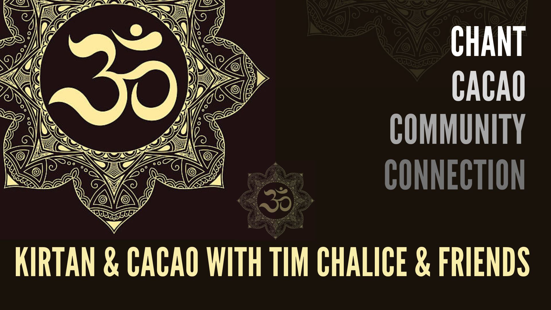 BATH - Kirtan & Cacao with Tim Chalice & Friends