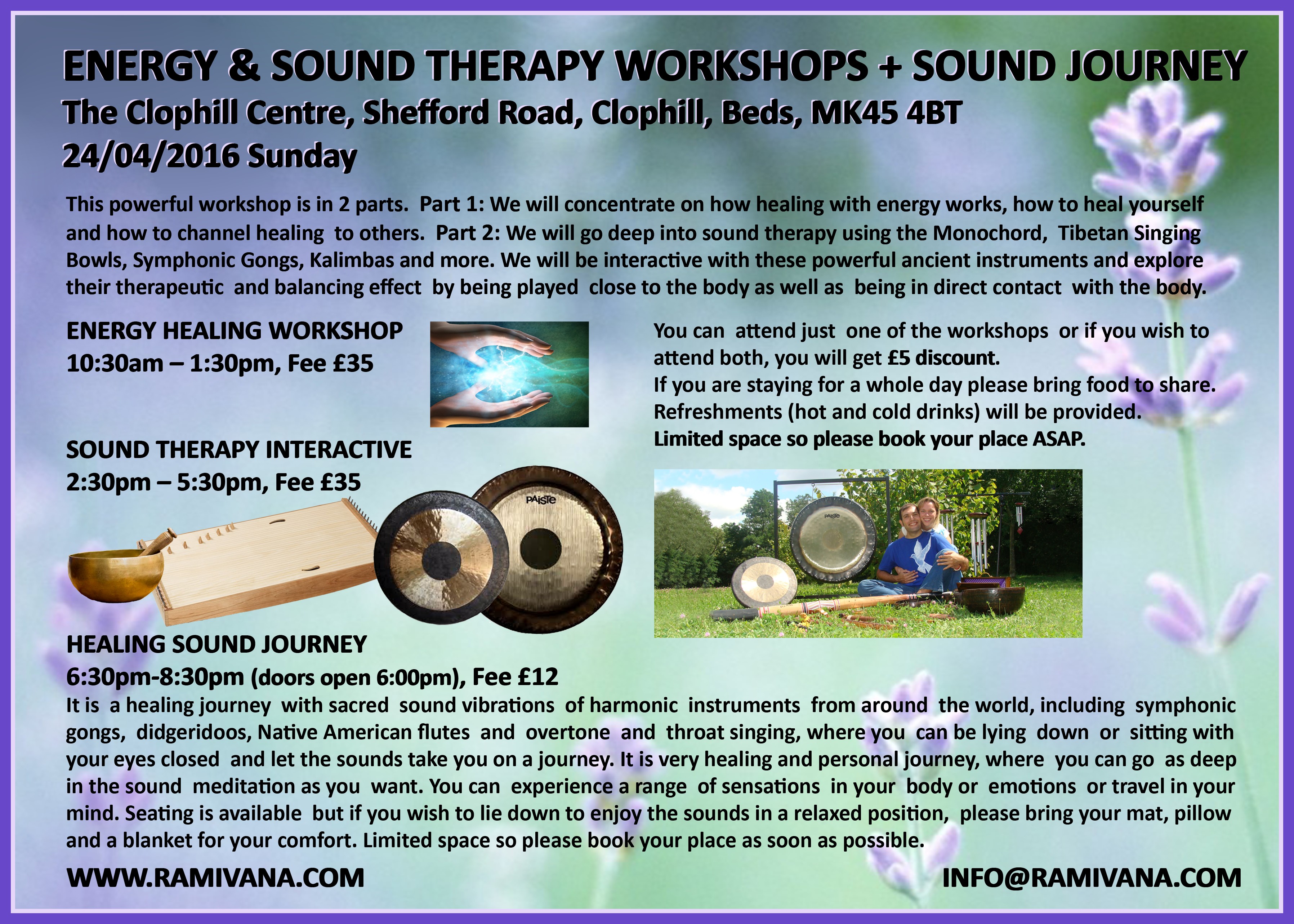 BEDS - ENERGY HEALING WORKSHOP      