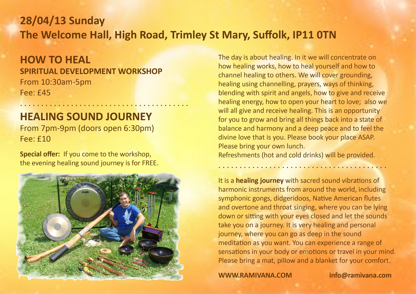 HEALING SOUND JOURNEY BY RAMI SHAAFI