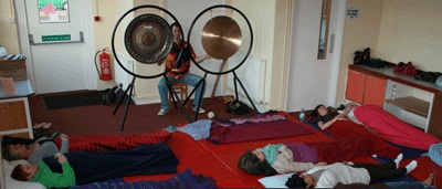 TOTNES, DEVON - Totnes Gong Bath Meditation