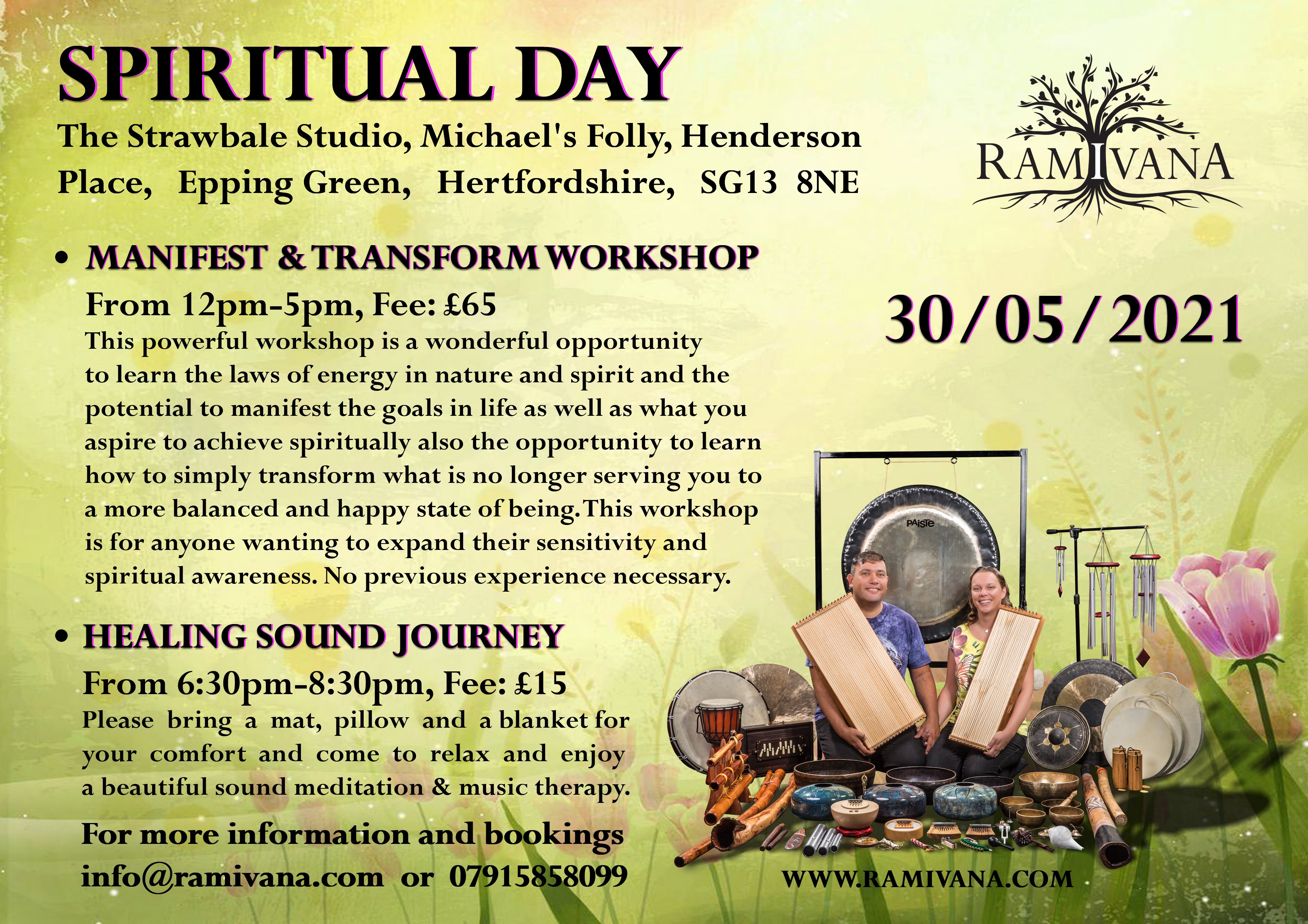 HERTFORDSHIRE - Manifest & Transform Workshop