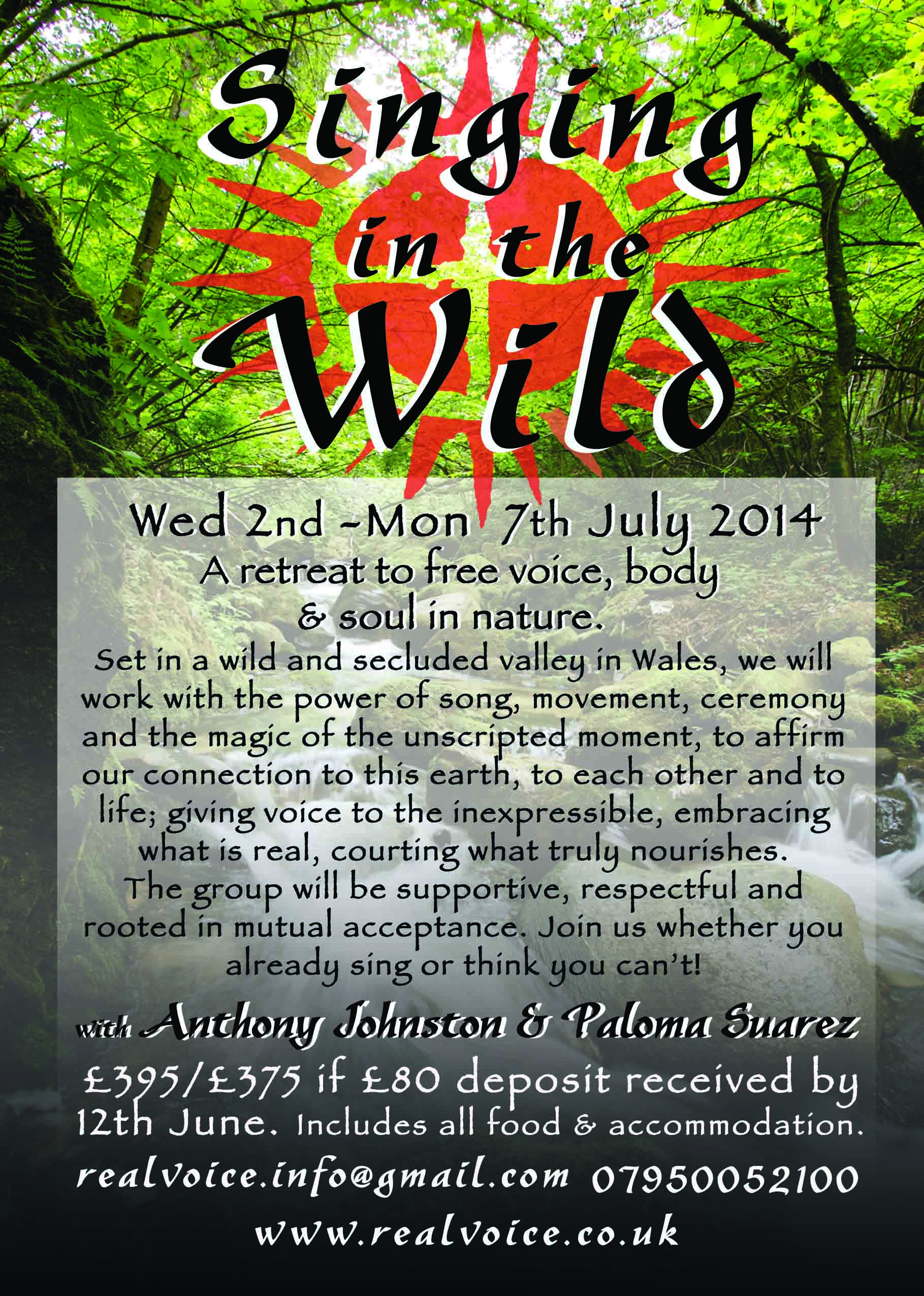 POWYS, WALES - Singing in the Wild