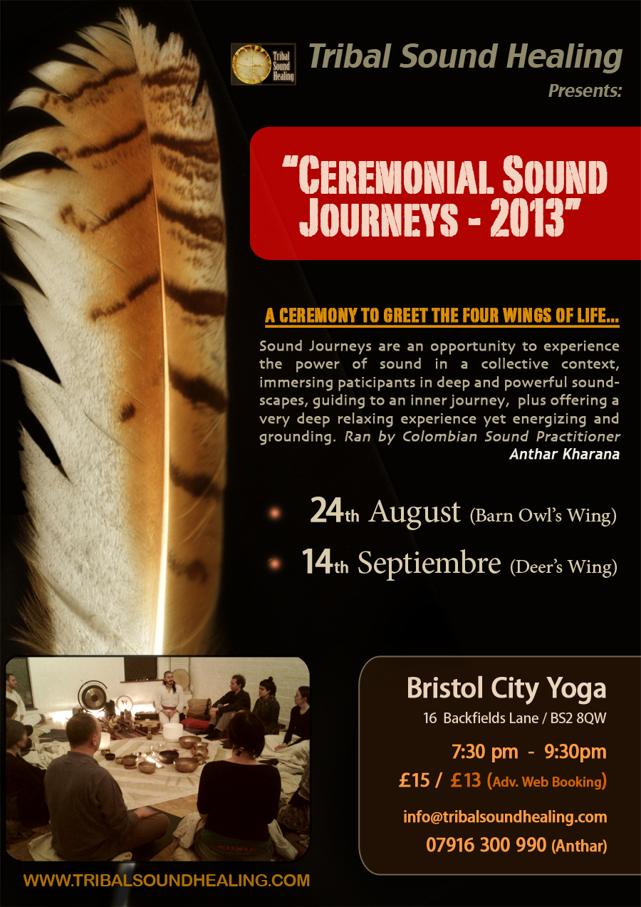 BRISTOL - Ceremonial Sound Journey with ANTHAR KHARANA @ City Yoga