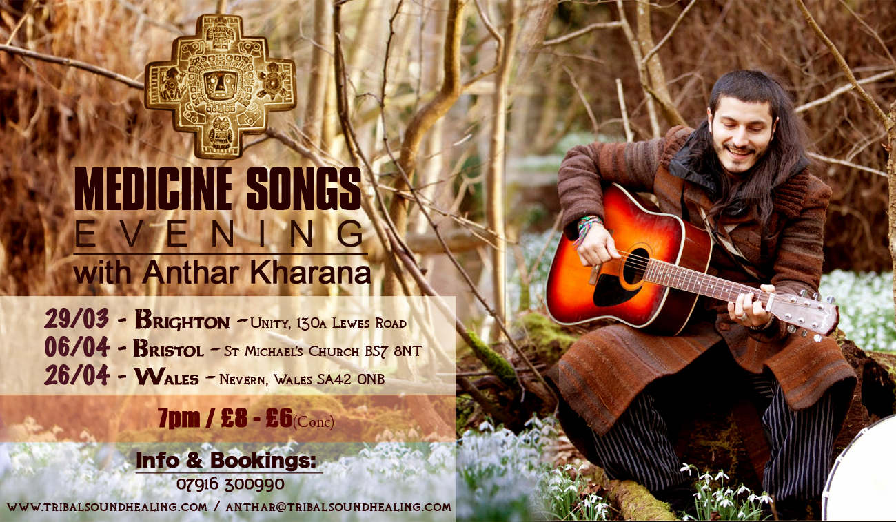 BRIGHTON   - Medicine Songs Concert "The Medicine of the Americas" with Anthar K