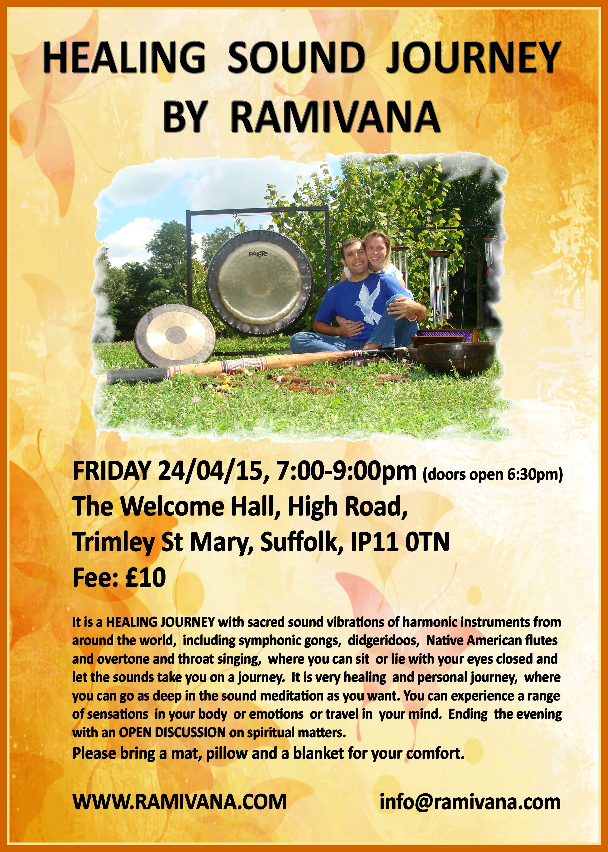 SUFFOLK - HEALING SOUND JOURNEY
