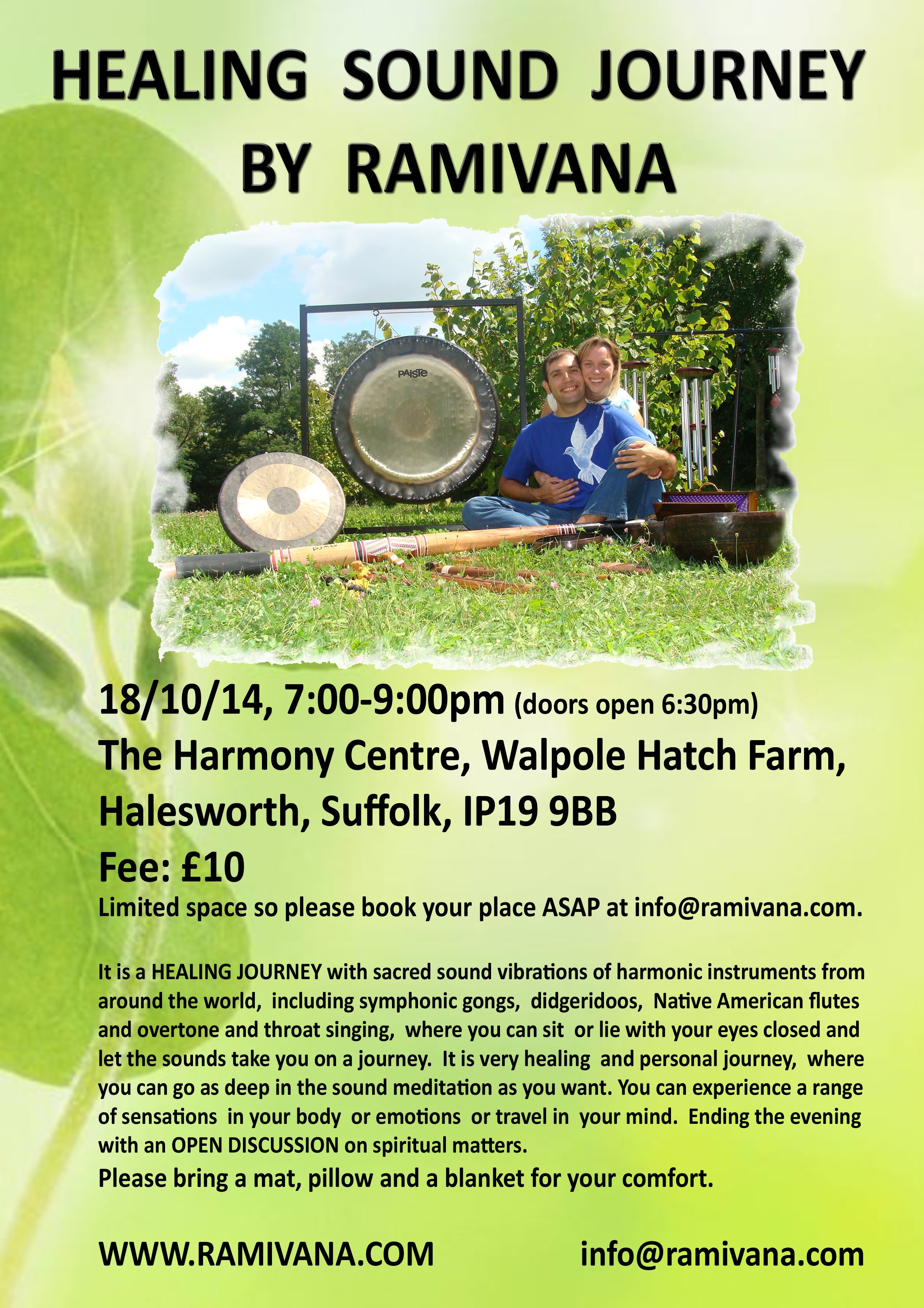 SUFFOLK - HEALING SOUND JOURNEY