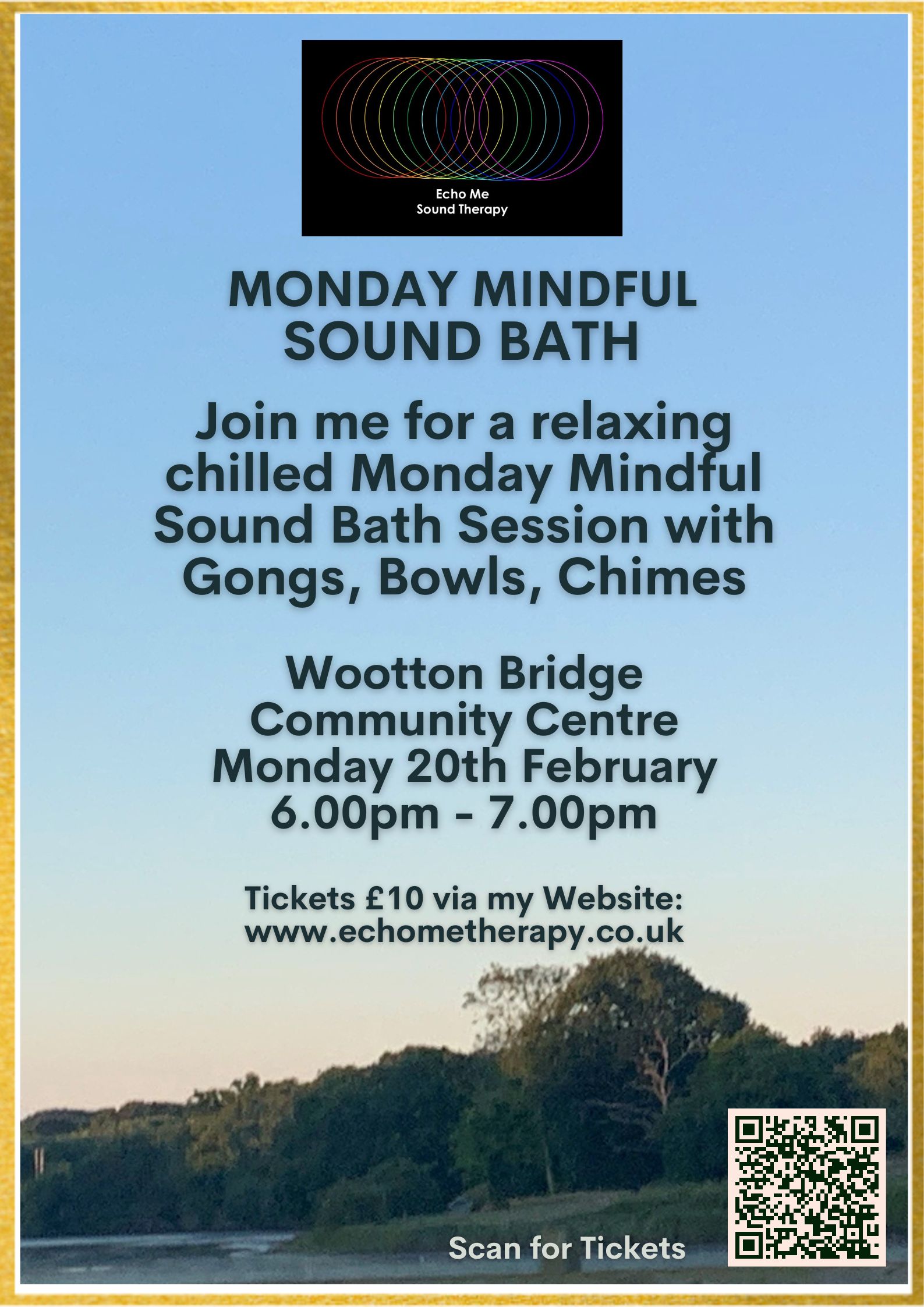 ISLE OF WIGHT - MONDAY MINDFUL SOUND BATH - WOOTTON