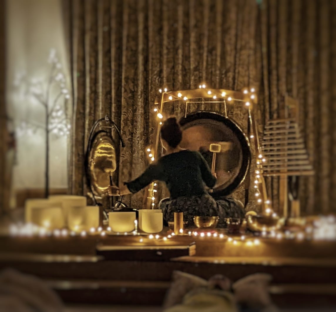 Gong Bath & Sound Meditations for deep restoration, healing & journeying