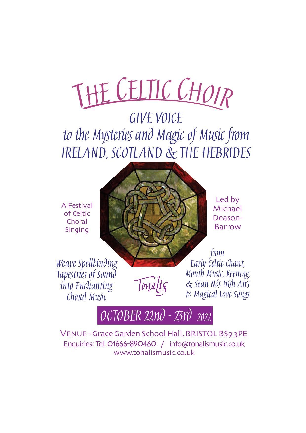 GLOUCESTERSHIRE - The Celtic Choir weekend