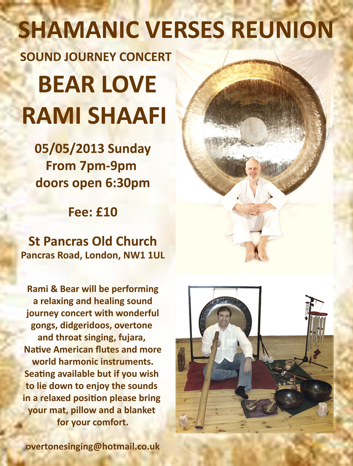 SHAMANIC VERSES REUNION CONCERT
