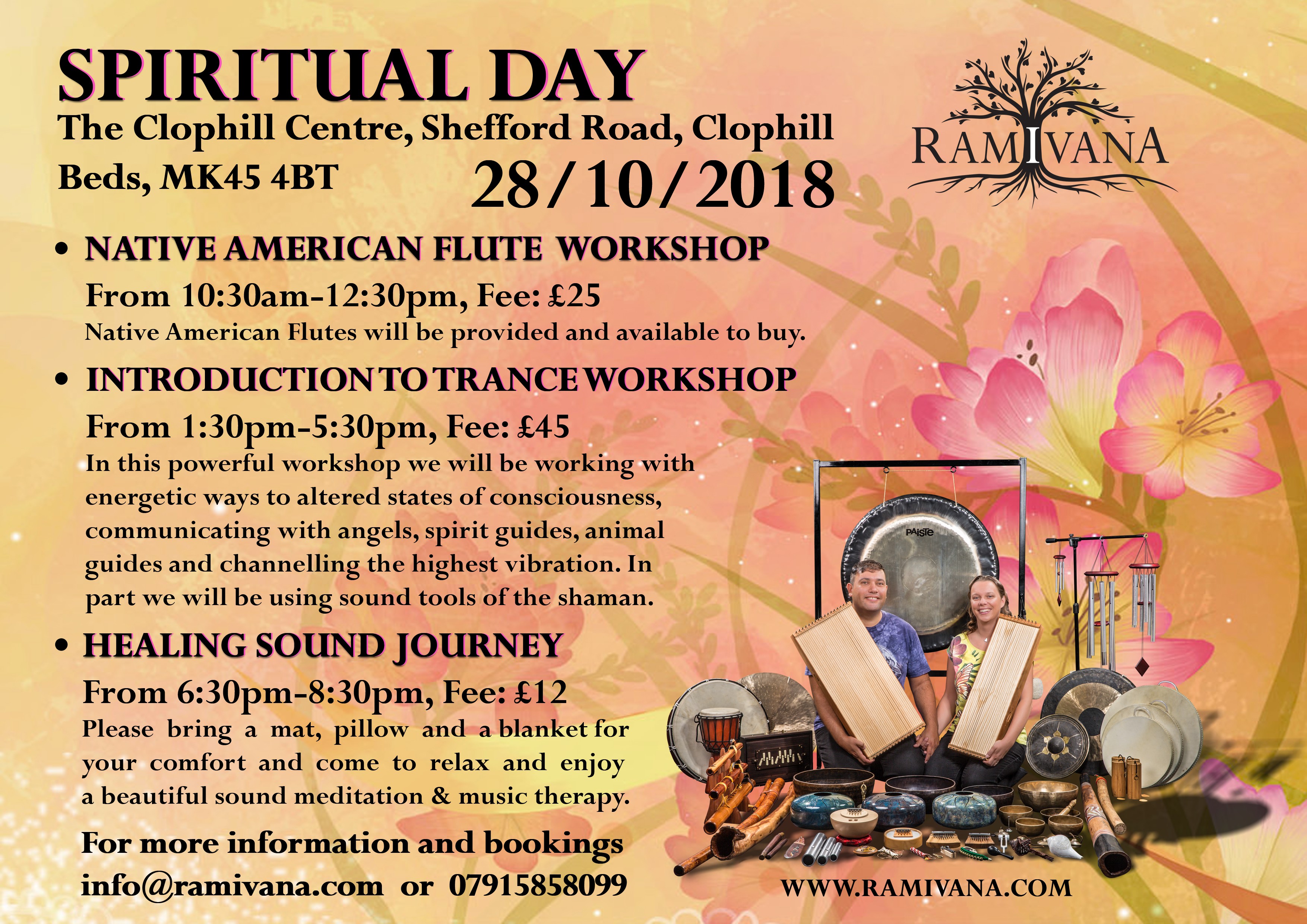 BEDFORDSHIRE - INTRODUCTION TO TRANCE WORKSHOP