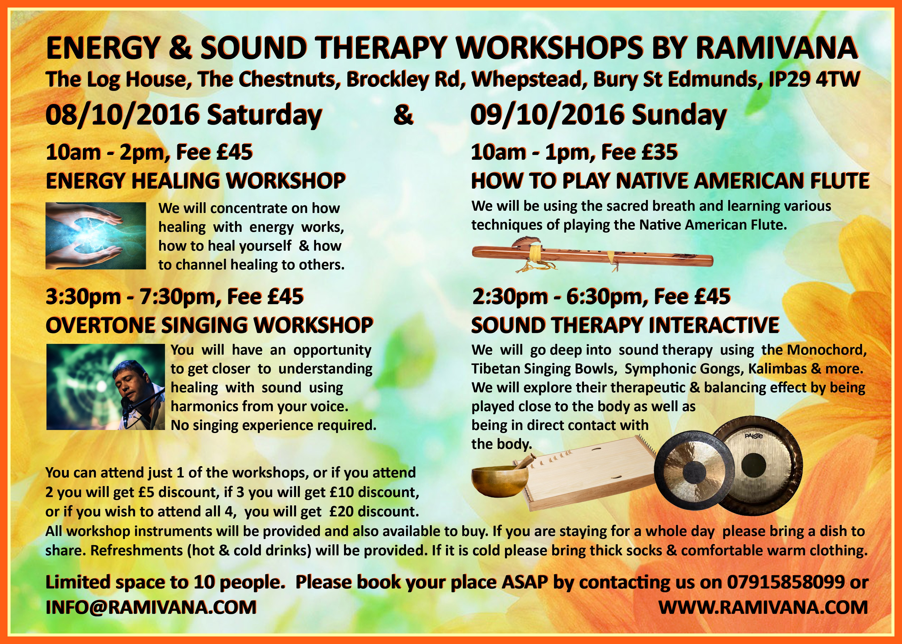 SUFFOLK - OVERTONE SINGING WORKSHOP