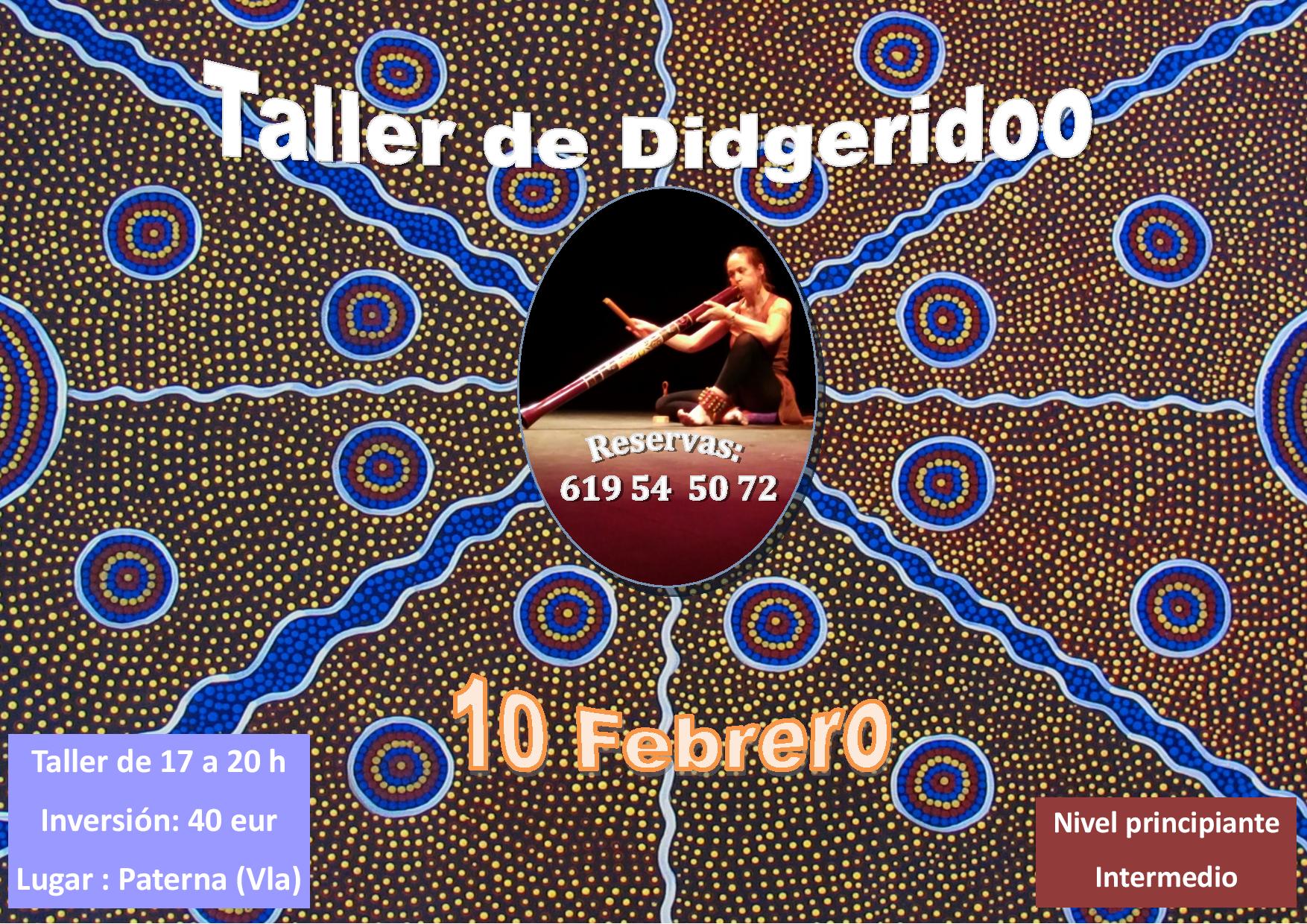 VALENCIA - Taller de Didgeridoo