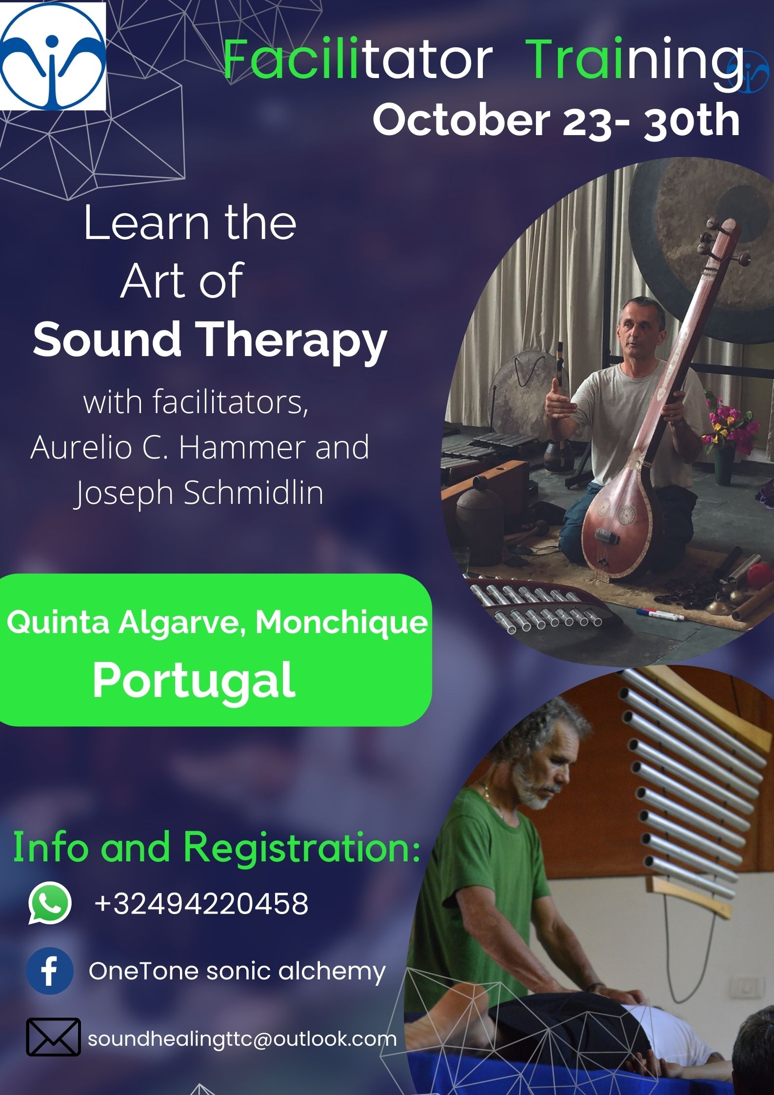 QUINTA ALGARVE, MONCHIQUE - Sound Facilitator Training