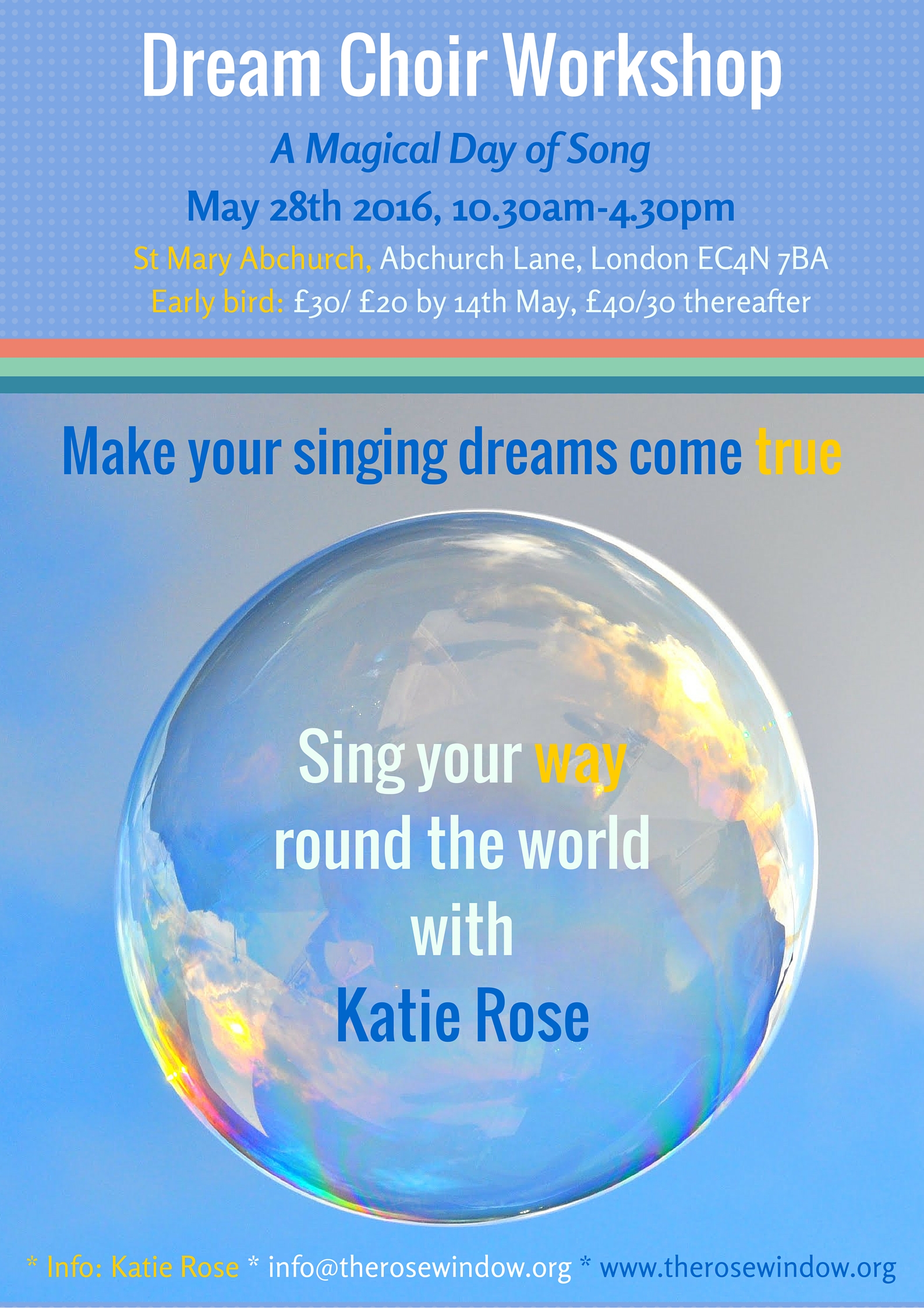 LONDON  - Dream Choir Workshops