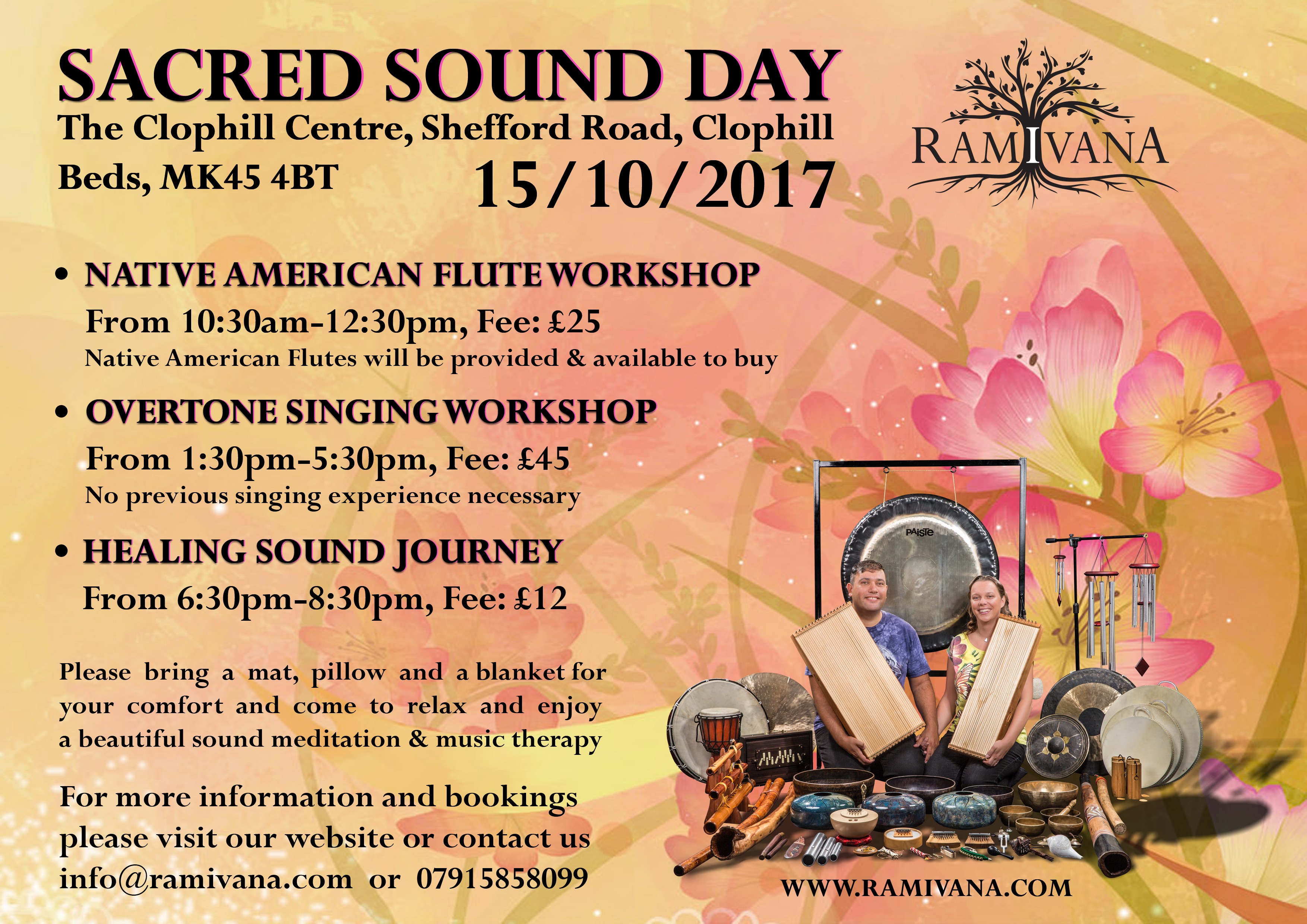 BEDS - NATIVE AMERICAN FLUTE WORKSHOP