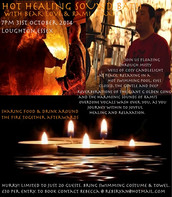 ESSEX - HOT HEALING SOUND BATH with Bear Love & Rami Shaafi