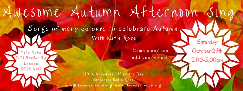 LONDON - Awesome Autumn Afternoon Sing