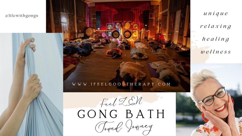 Monthly Awakening Gong Bath with 14 Gongs, 45"Drum, Voice ~ Double Session