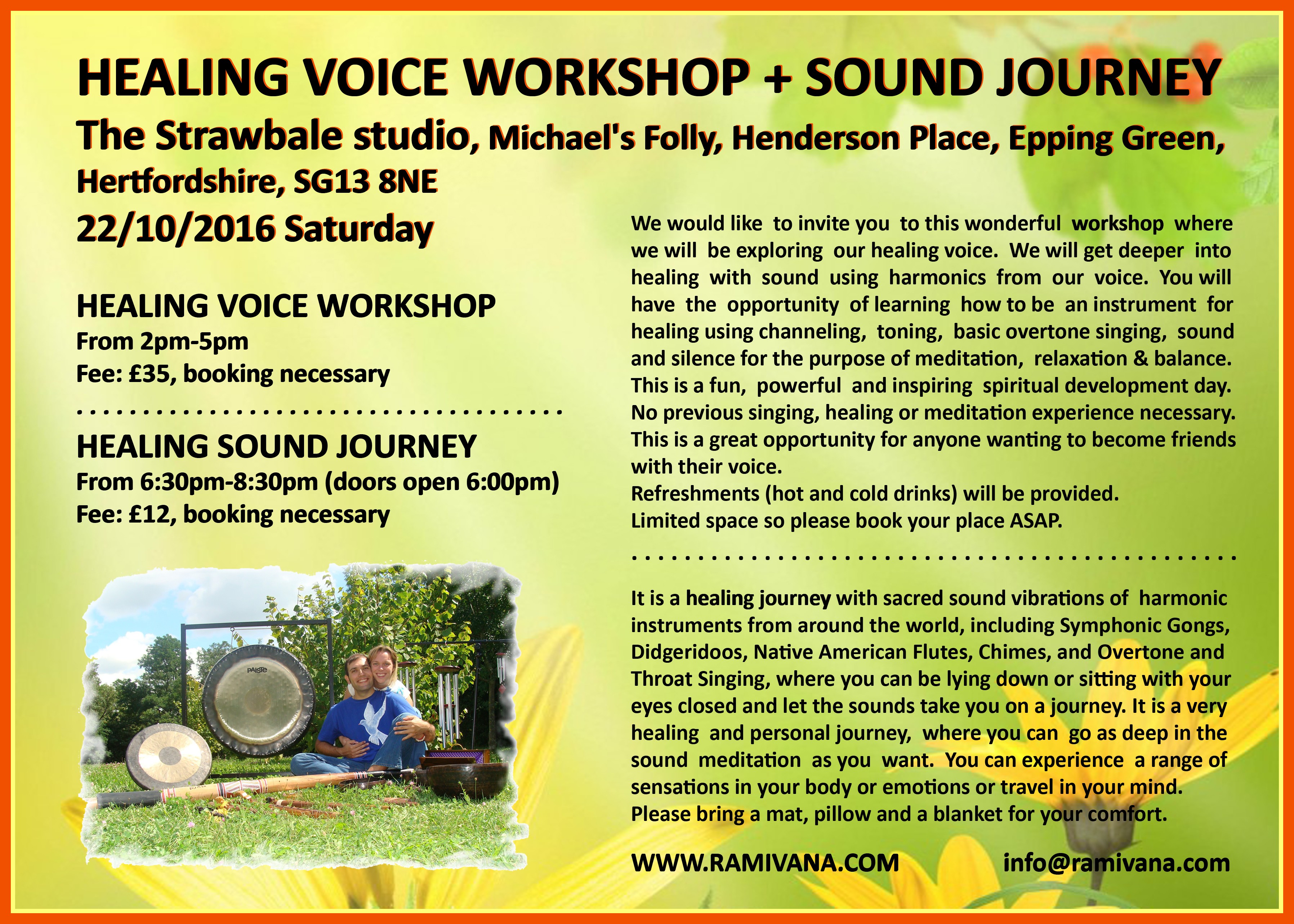 HERTFORDSHIRE - HEALING VOICE