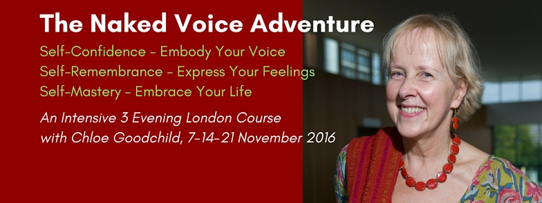 LONDON - The Naked Voice Adventure - An Intensive 3 Evening London Course