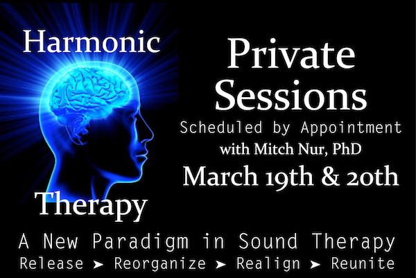 ANDOVER, MA - Harmonic Therapy Private Sessions with Mitch Nur, PhD