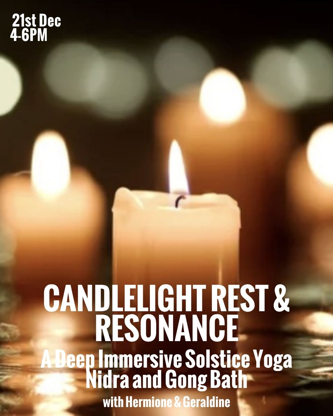 LONDON - Candlelight Rest & Resonance:  A Deep Immersive Solstice Yoga Nidra and