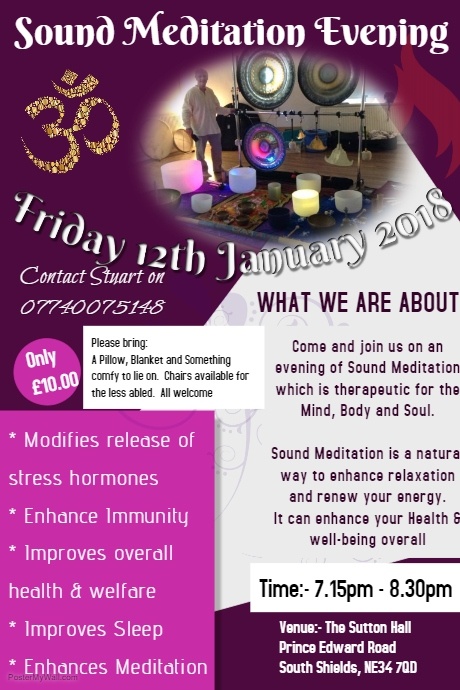 THE SUTTON HALL  - Sound Meditation Evening 