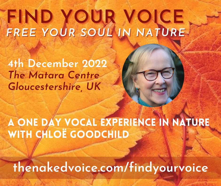 GLOUCESTERSHIRE - Find Your Voice - Free Your Soul in Nature