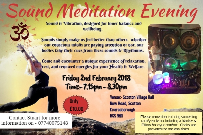 KNARESBOROUGH  - Sound Meditation Evening 