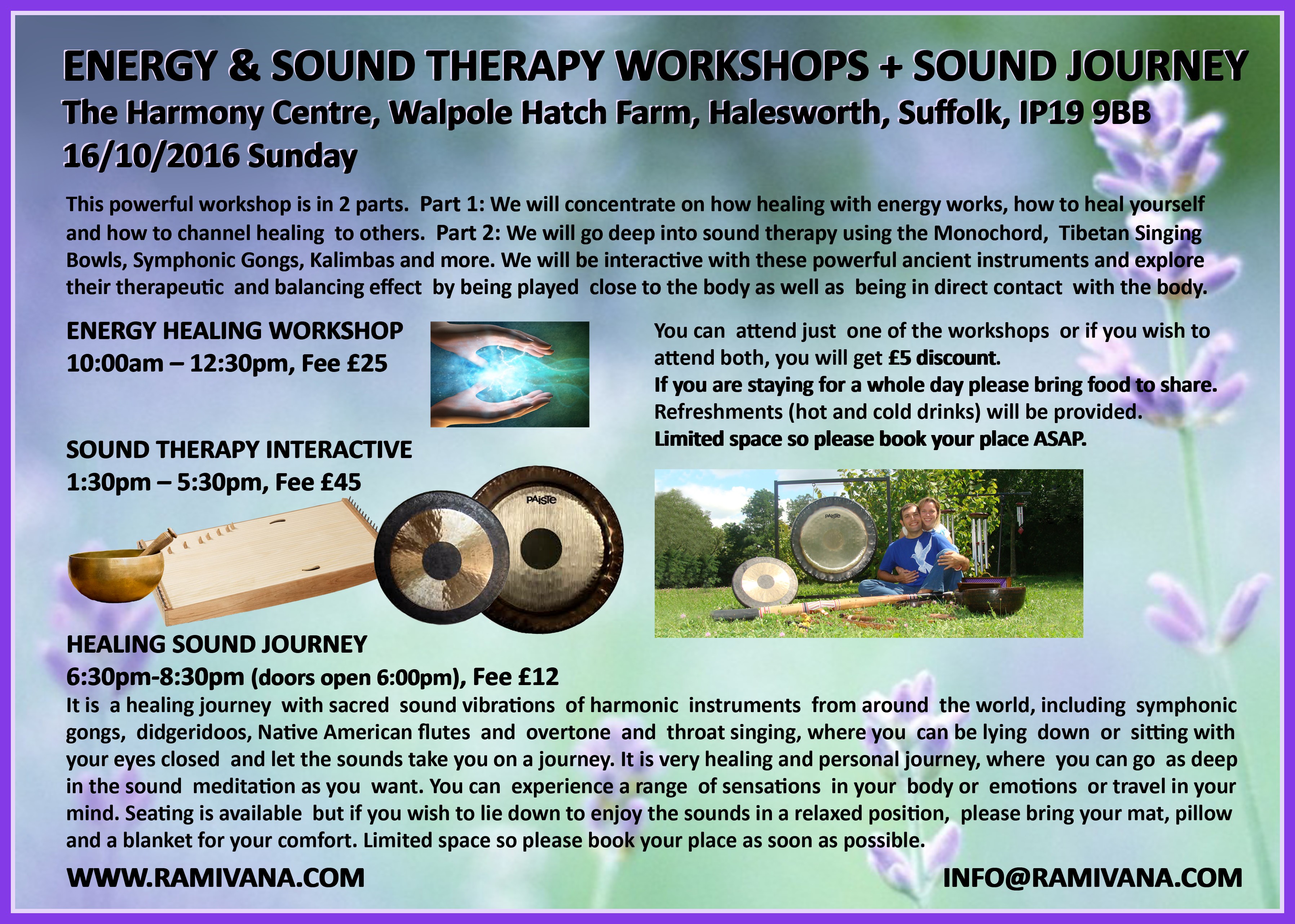 SUFFOLK - HEALING SOUND JOURNEY