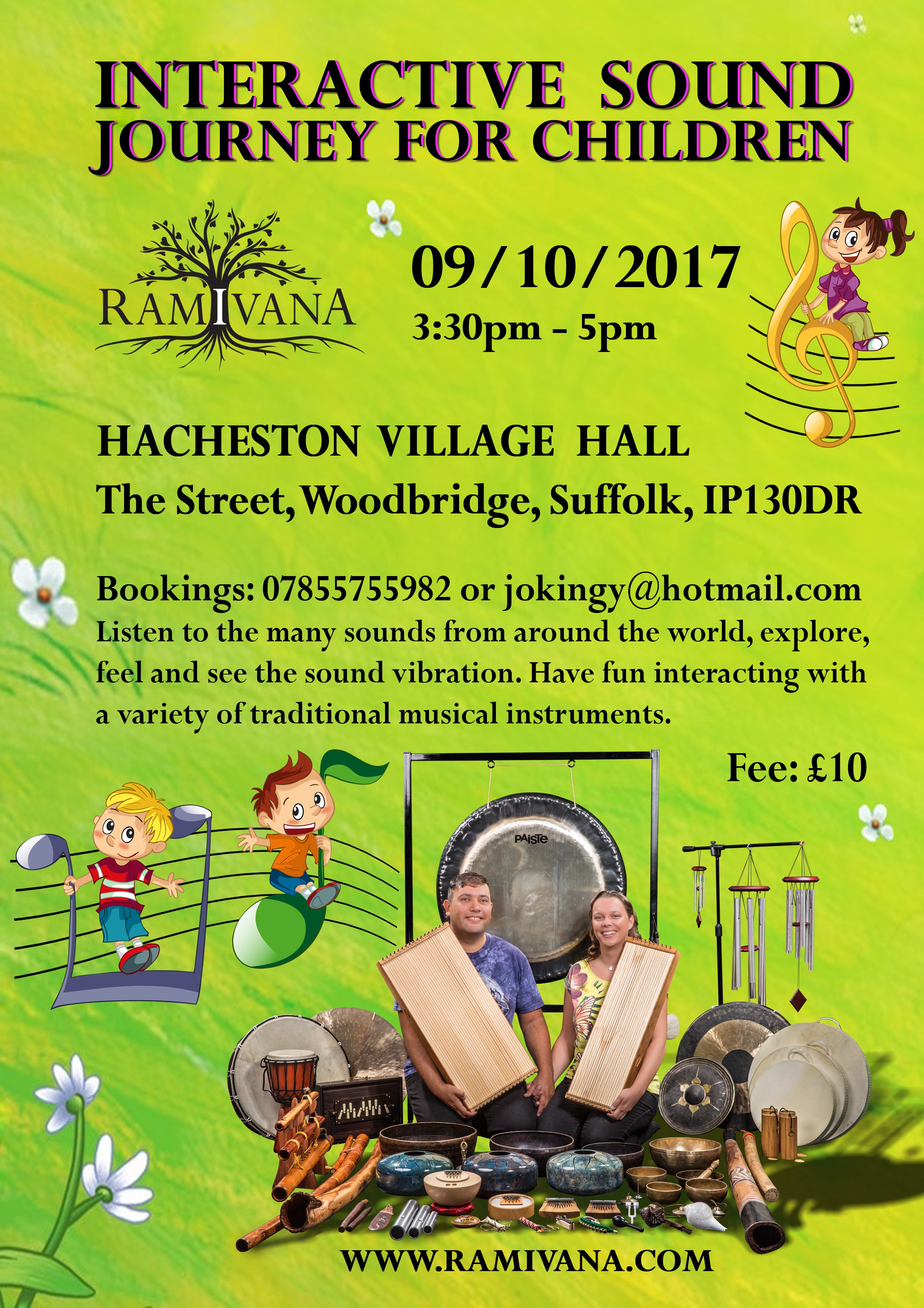 SUFFOLK - INTERACTIVE SOUND JOURNEY FOR CHILDREN