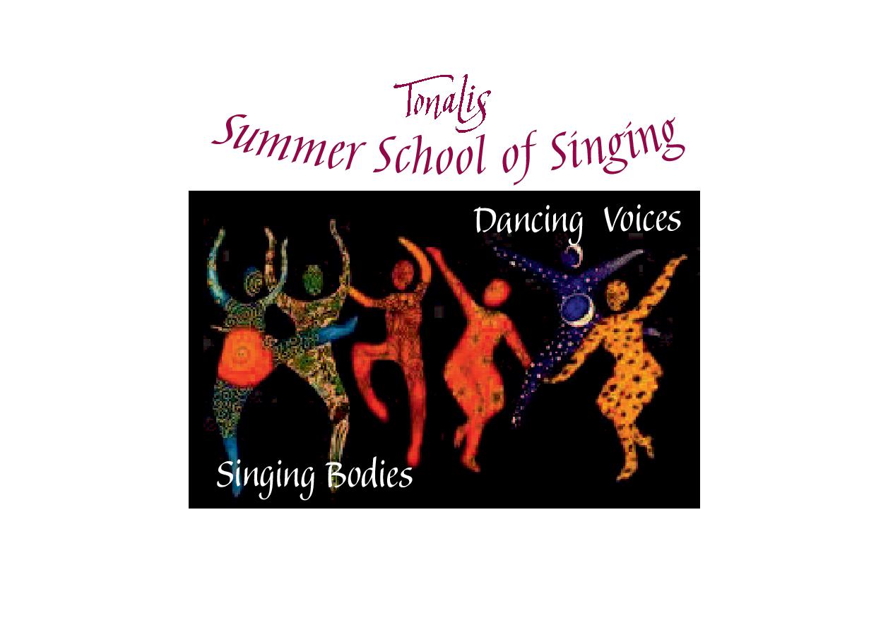 GLOUCESTERSHIRE - Tonalis Summer School of Singing