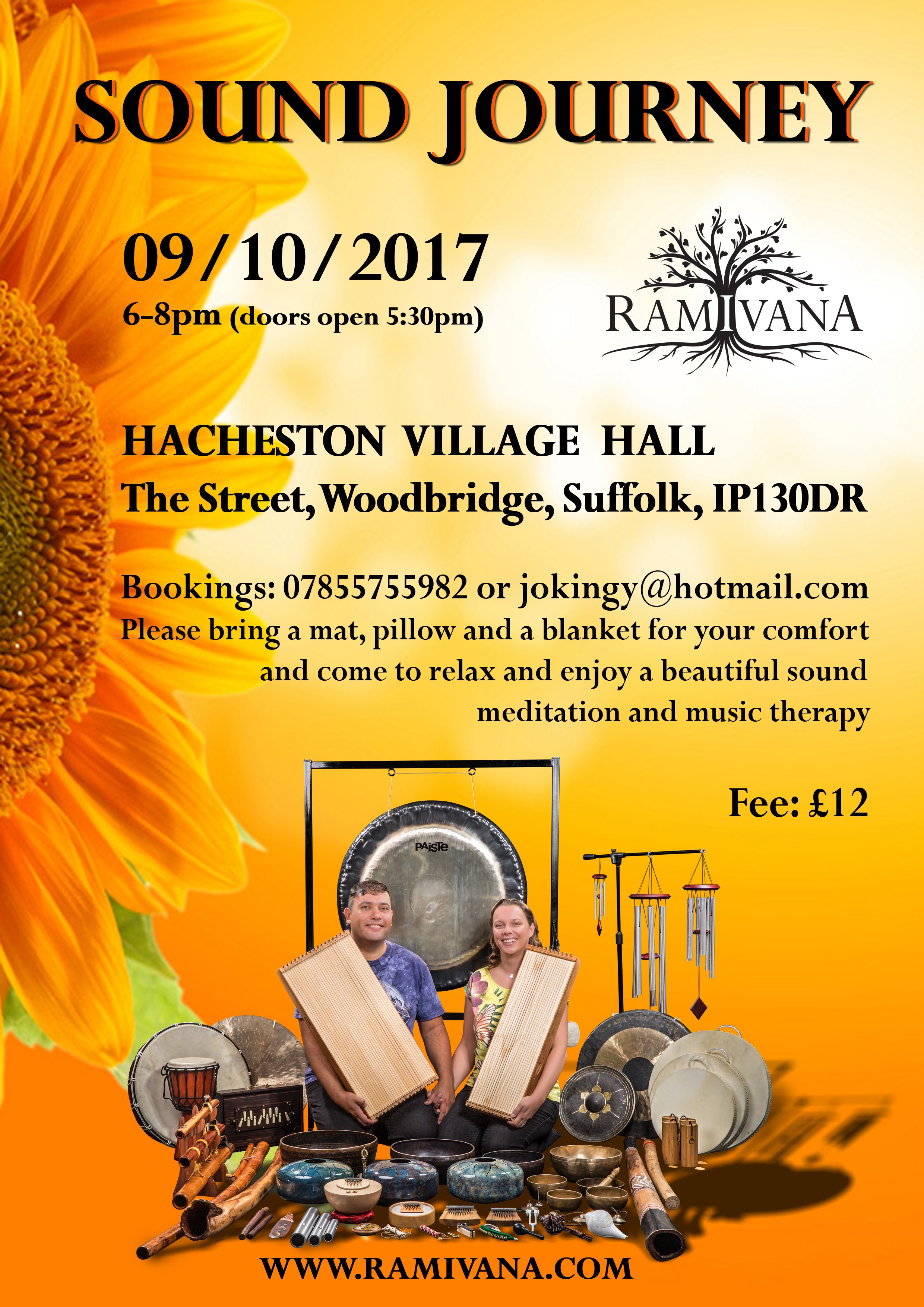 SUFFOLK - HEALING SOUND JOURNEY