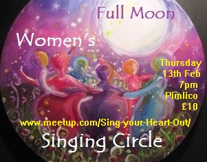 LONDON - Women's Full Moon Singing Circle