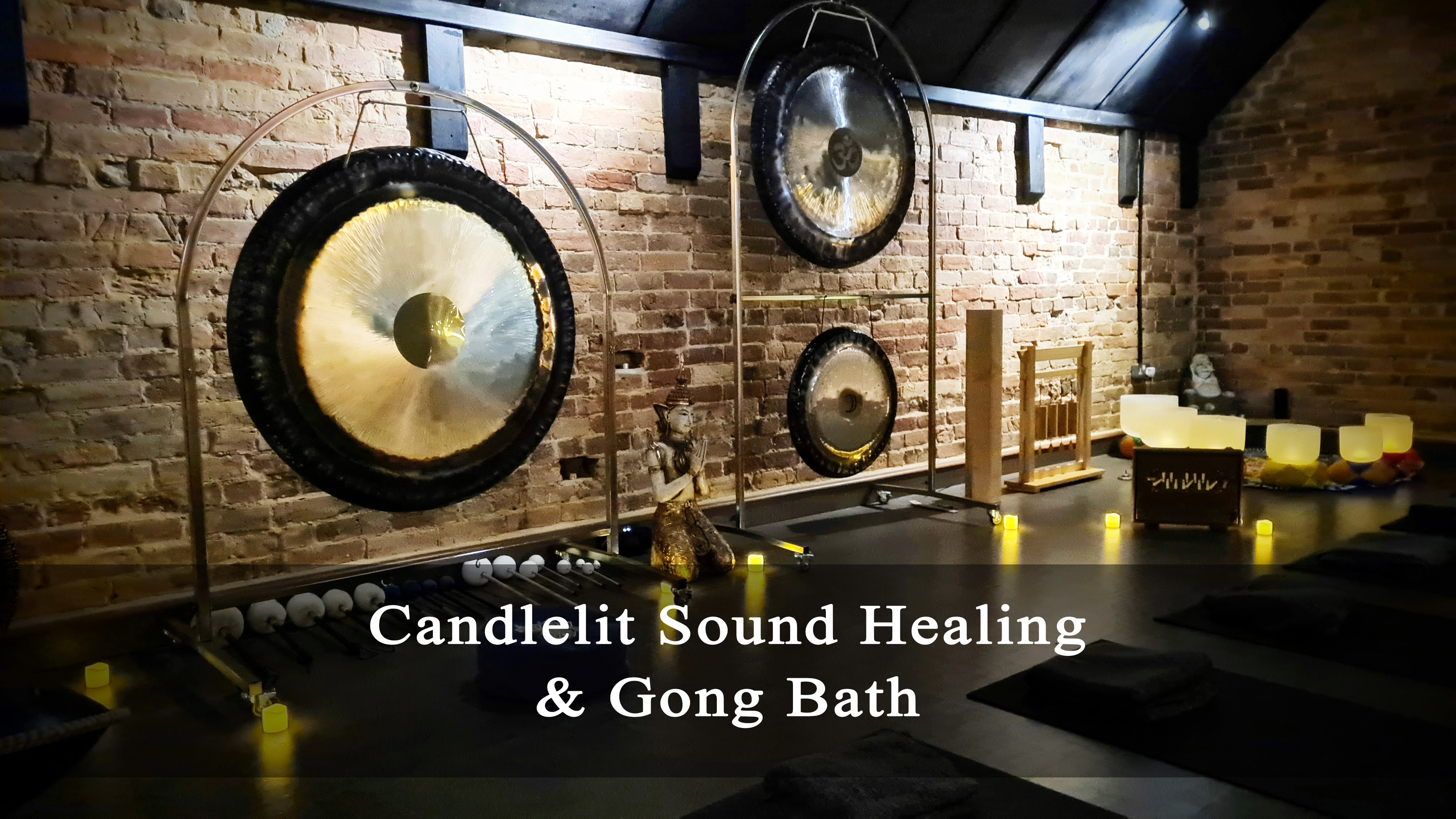 Candlelit Sound Healing Gong Bath - Every Friday Evening