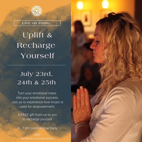 LONDON - How to Uplift and Recharge Yourself Through Sound!