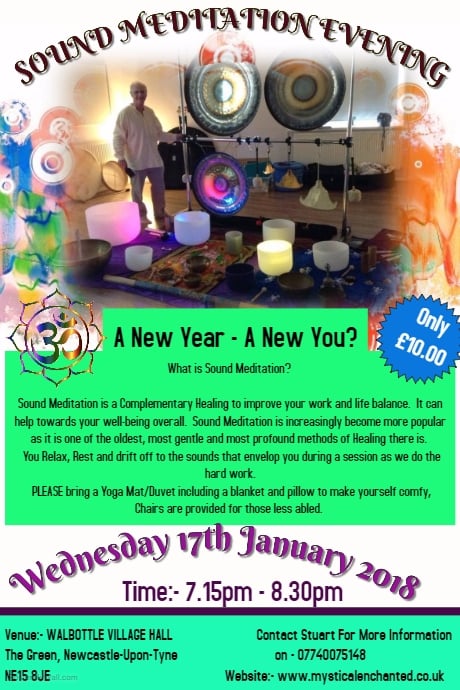 NEWCASTLE-UPON-TYNE  - Sound Meditation Evening 
