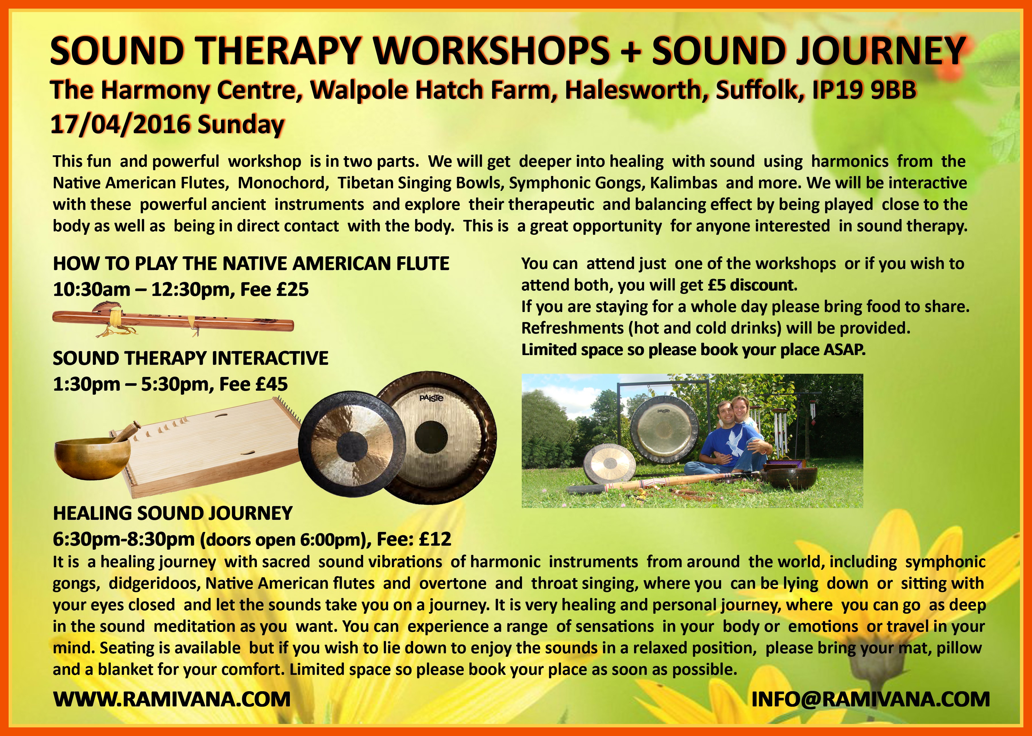 SUFFOLK - HEALING SOUND JOURNEY