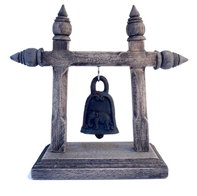 Elephant Bell on Stand