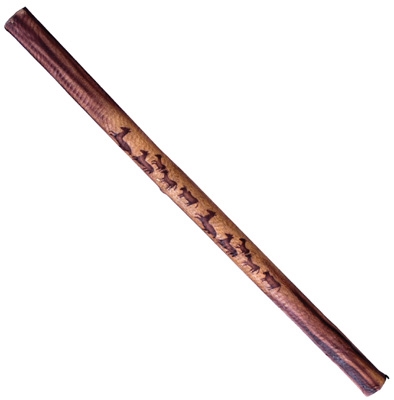 Decorated Bamboo Rainstick - 75 cm
