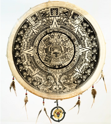 Shamanic Drum - Maya - 40 cm